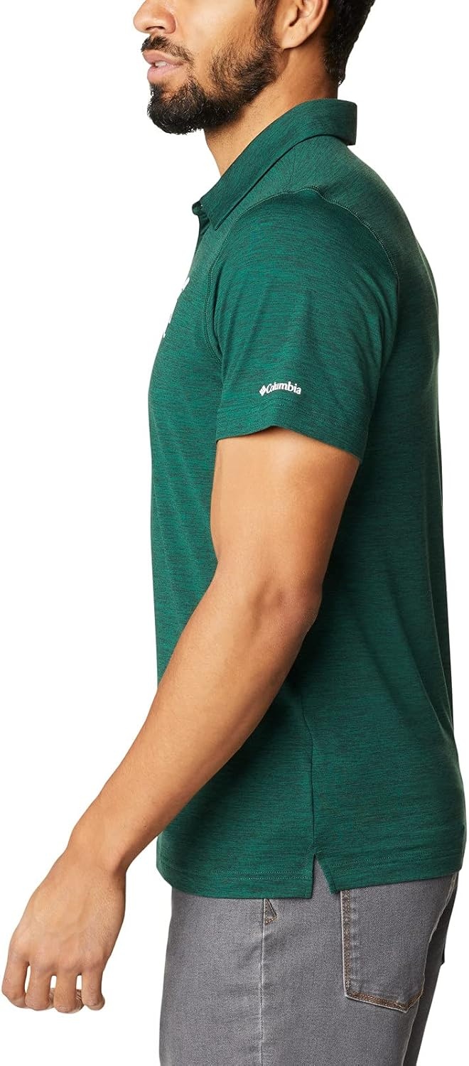 image:imageColumbia Mens Collegiate Tech Trail PoloMs Spruce