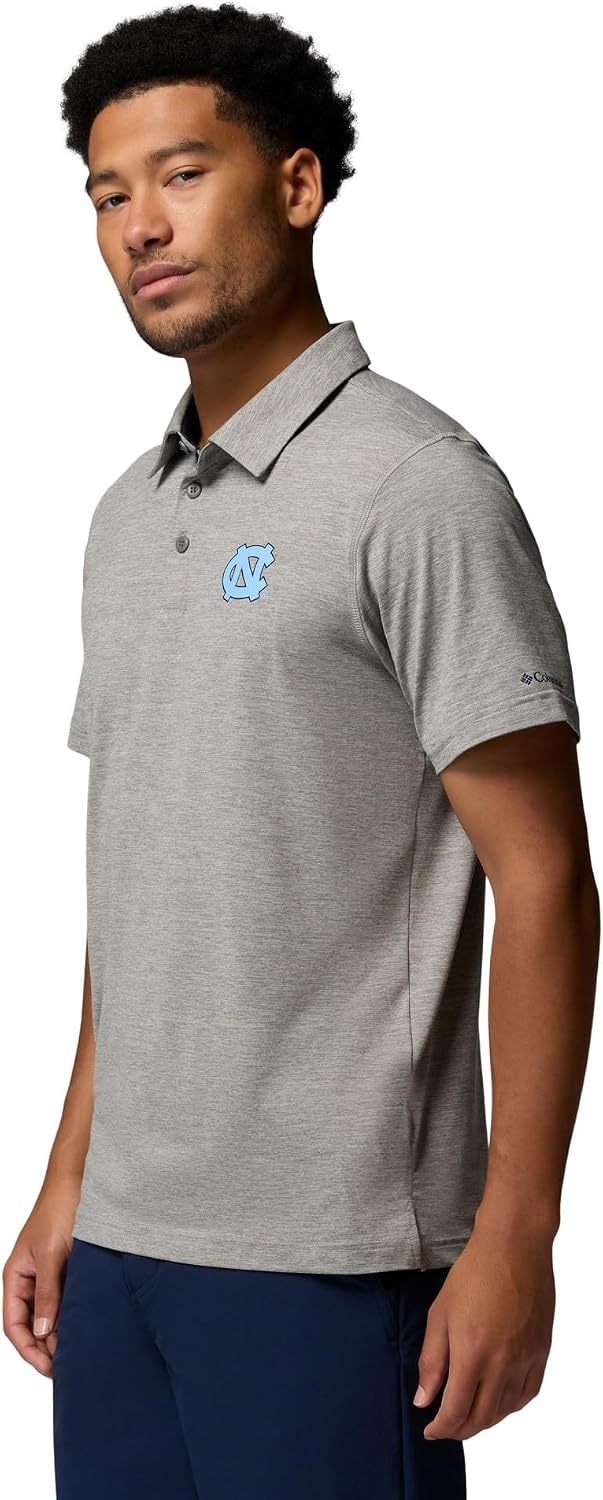 image:imageColumbia Mens Collegiate Tech Trail PoloNc Charcoal