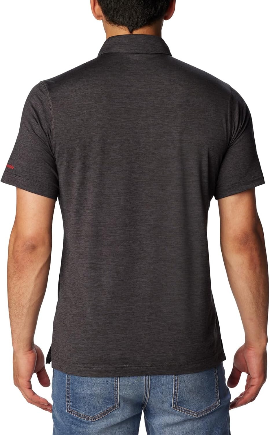 image:imageColumbia Mens Collegiate Tech Trail PoloUga Black
