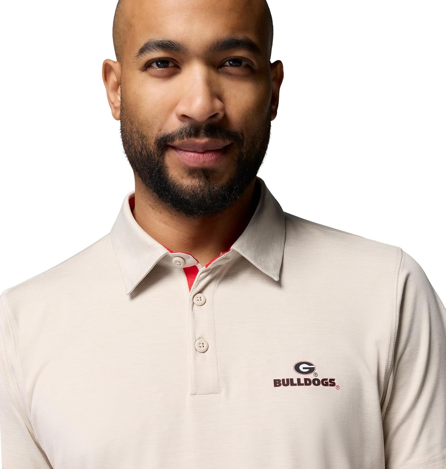 image:imageColumbia Mens Collegiate Tech Trail PoloUga Dark Stone
