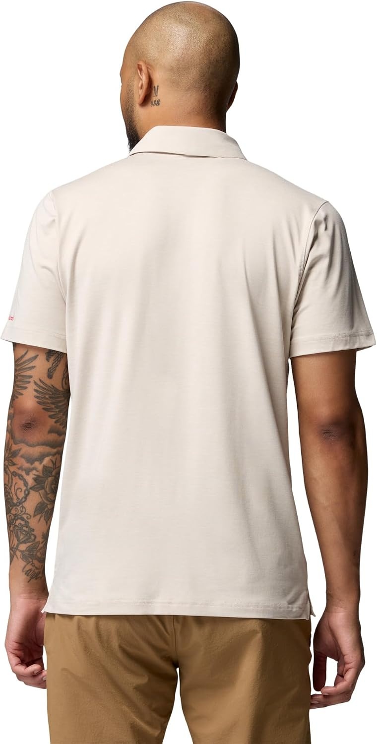 image:imageColumbia Mens Collegiate Tech Trail PoloUga Dark Stone
