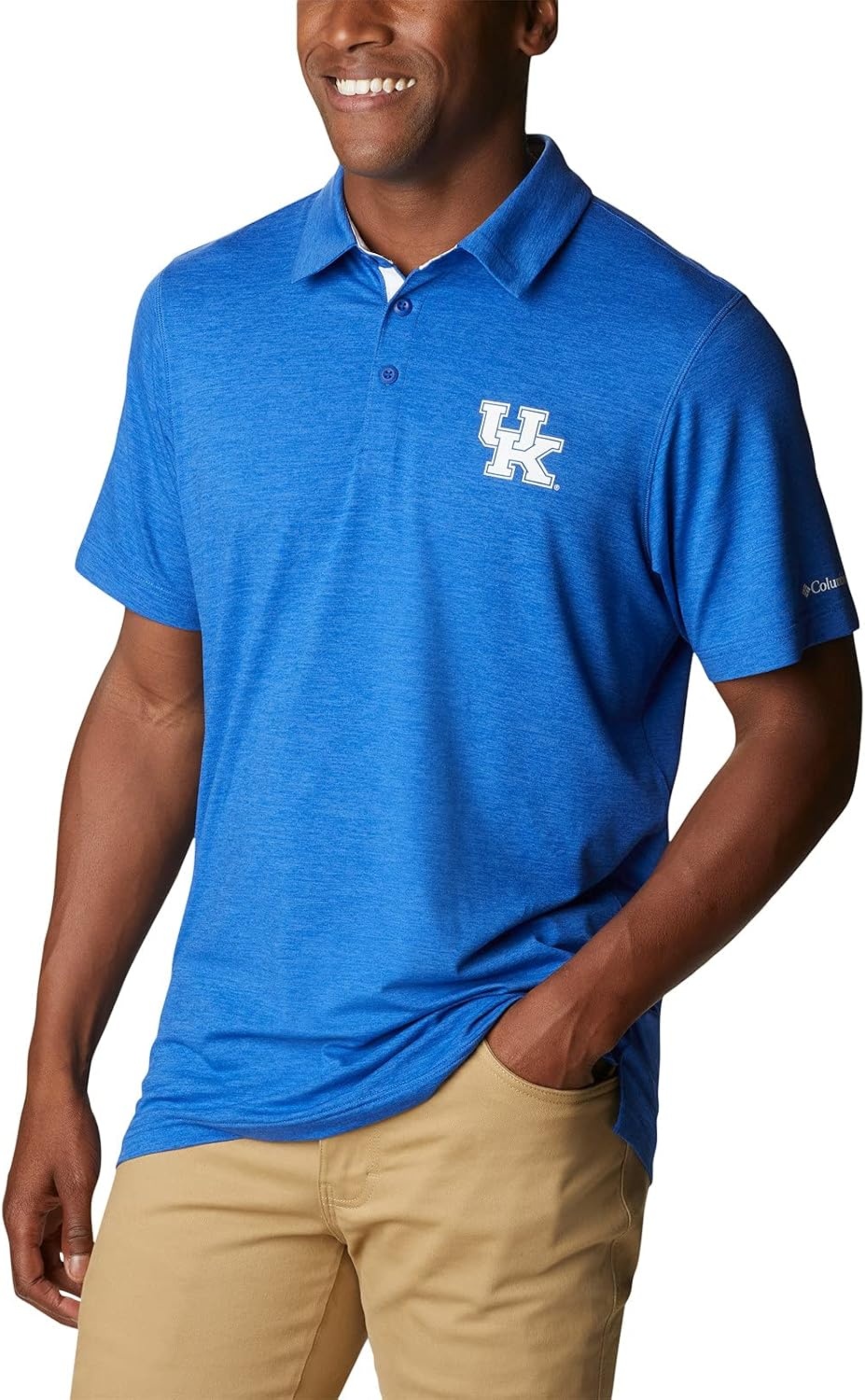 image:imageColumbia Mens Collegiate Tech Trail PoloUk Azul