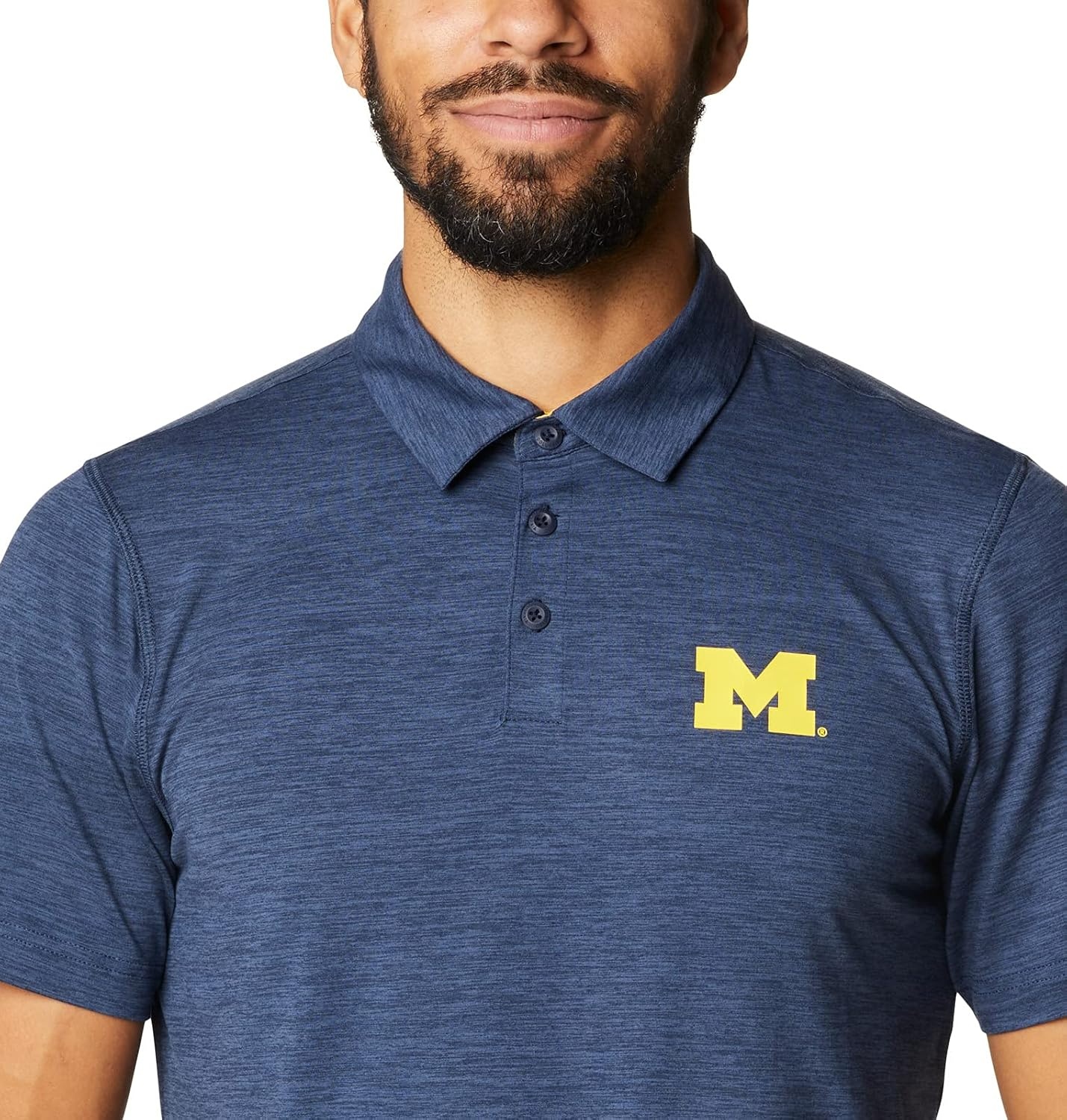 image:imageColumbia Mens Collegiate Tech Trail PoloUm Collegiate Navy