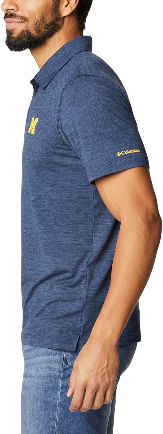 image:imageColumbia Mens Collegiate Tech Trail PoloUm Collegiate Navy