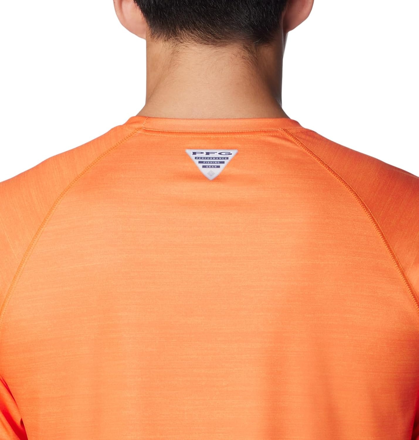 image:imageColumbia Mens Collegiate Terminal Tackle Heather Long Sleeve ShirtAub Spark Orange Heather