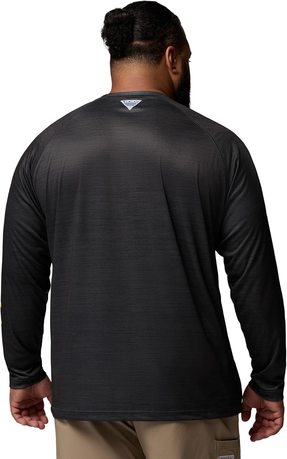 image:imageColumbia Mens Collegiate Terminal Tackle Heather Long Sleeve ShirtLsu Shark Heather