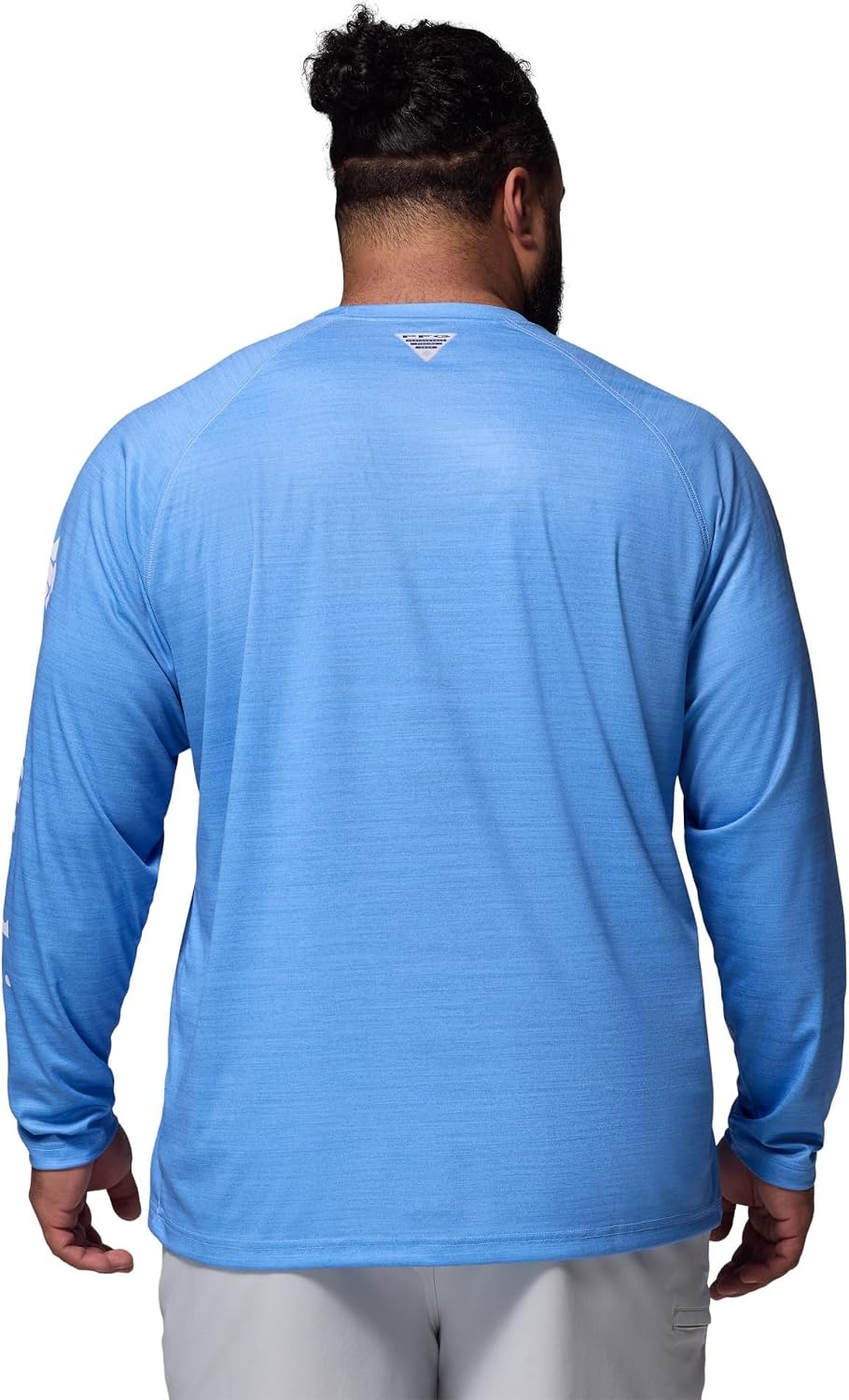 image:imageColumbia Mens Collegiate Terminal Tackle Heather Long Sleeve ShirtNc White Cap Heather