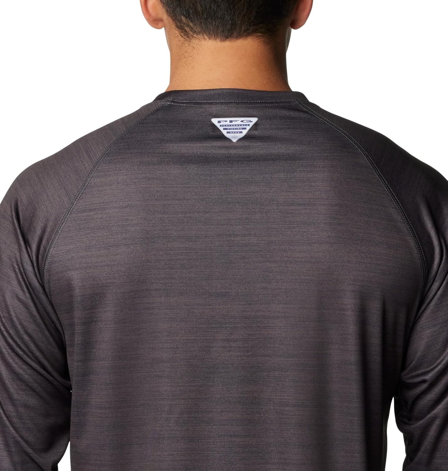 image:imageColumbia Mens Collegiate Terminal Tackle Heather Long Sleeve ShirtNeb Shark Heather