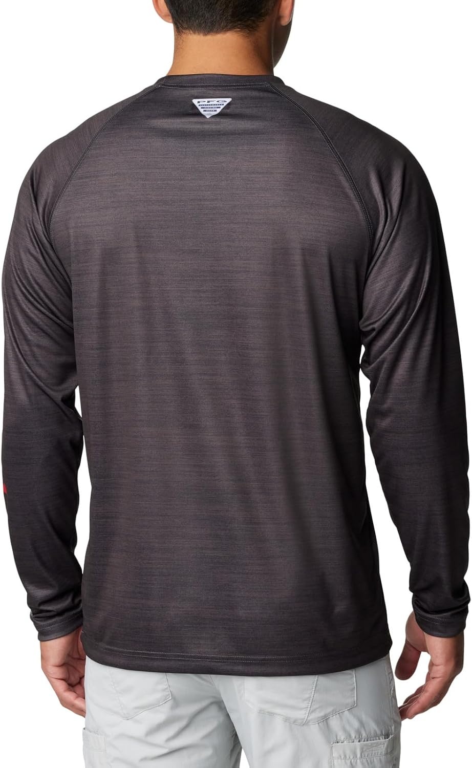image:imageColumbia Mens Collegiate Terminal Tackle Heather Long Sleeve ShirtNeb Shark Heather