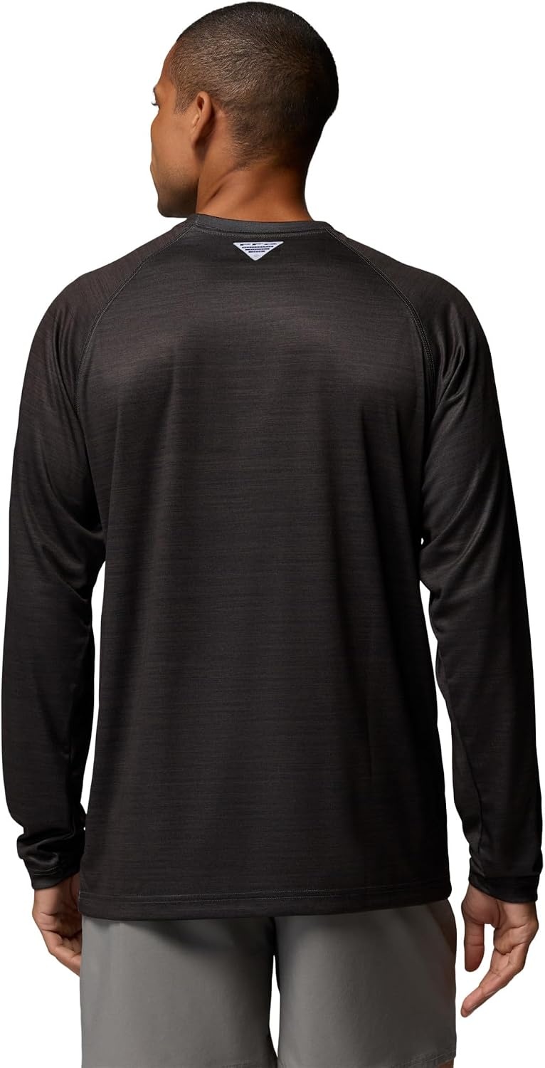 image:imageColumbia Mens Collegiate Terminal Tackle Heather Long Sleeve ShirtOsu Shark Heather
