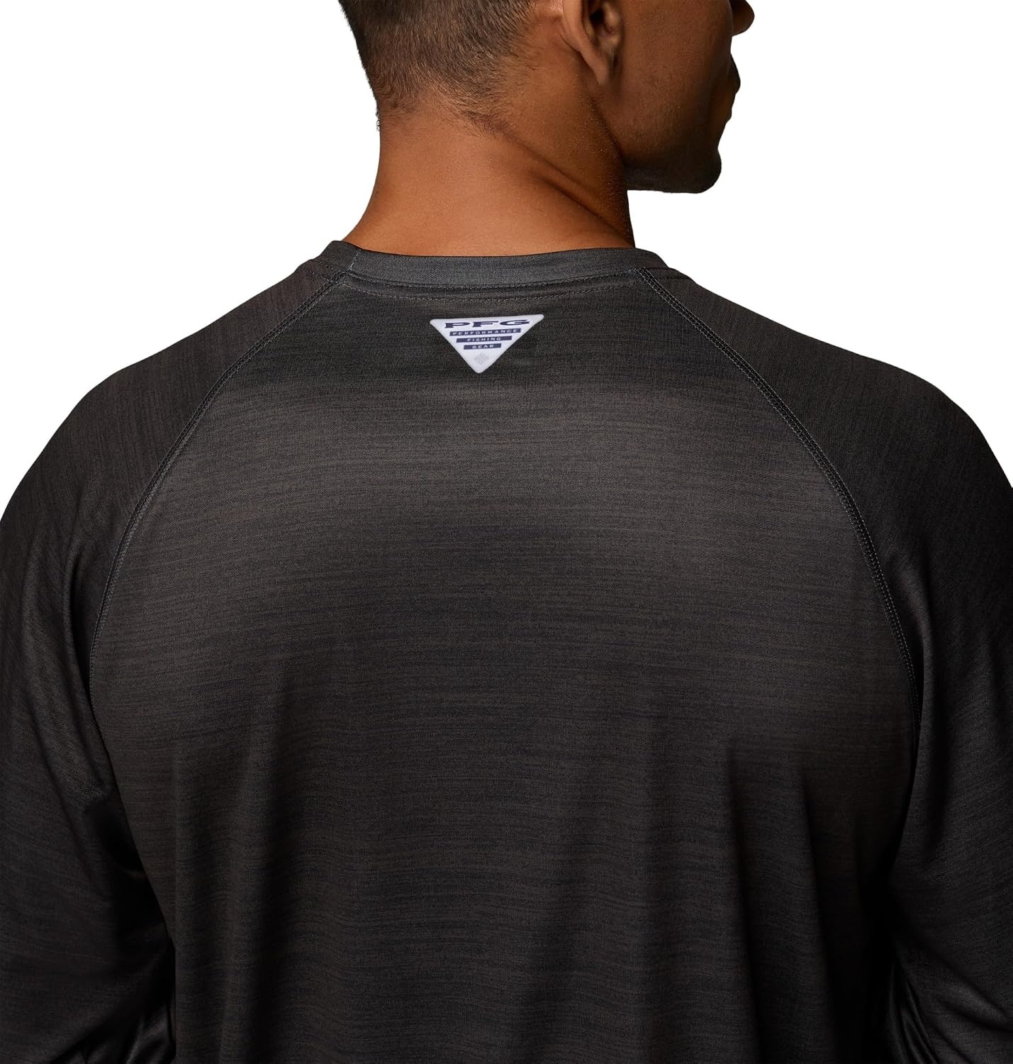 image:imageColumbia Mens Collegiate Terminal Tackle Heather Long Sleeve ShirtOsu Shark Heather