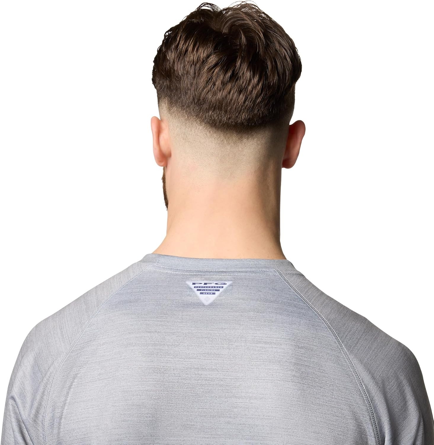 image:imageColumbia Mens Collegiate Terminal Tackle Heather Long Sleeve ShirtUga Columbia Grey Heather