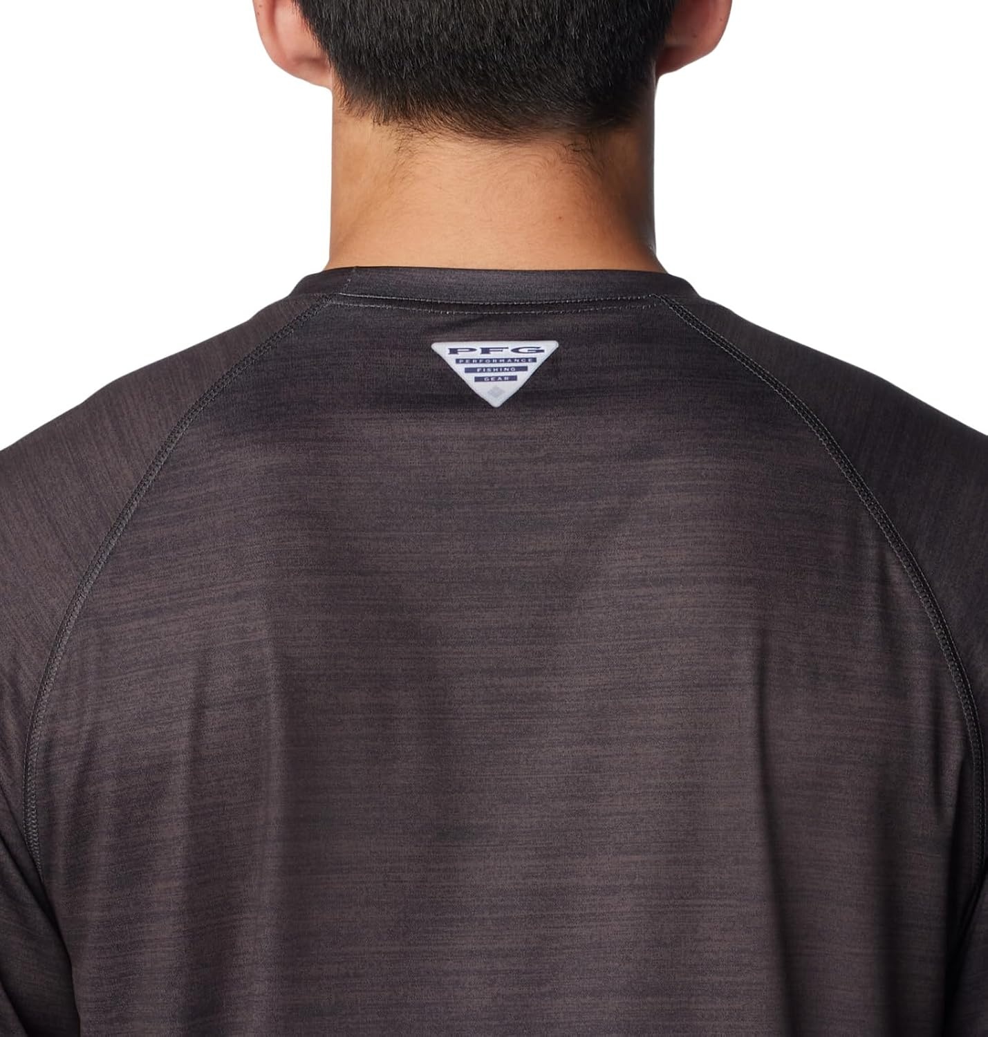 image:imageColumbia Mens Collegiate Terminal Tackle Heather Long Sleeve ShirtUga Shark Heather