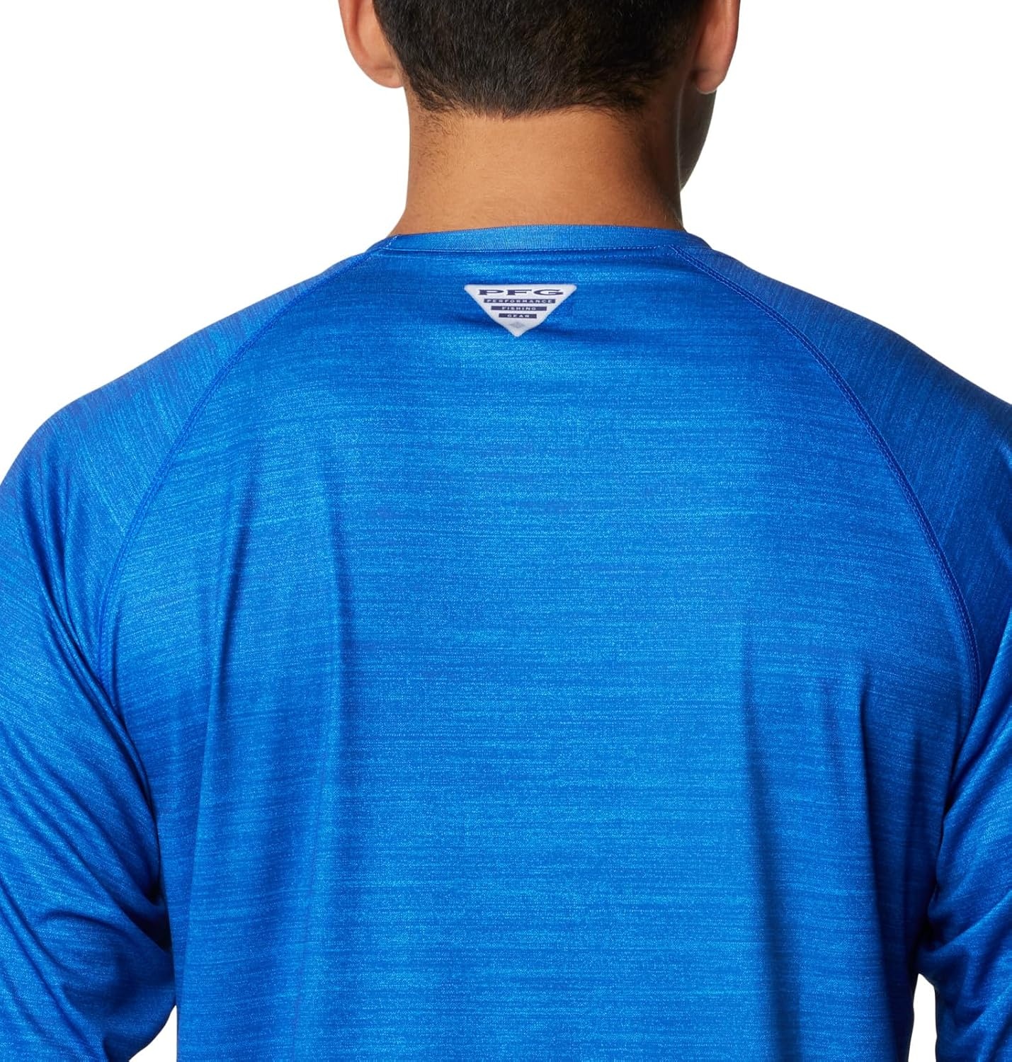image:imageColumbia Mens Collegiate Terminal Tackle Heather Long Sleeve ShirtUk Azul Heather