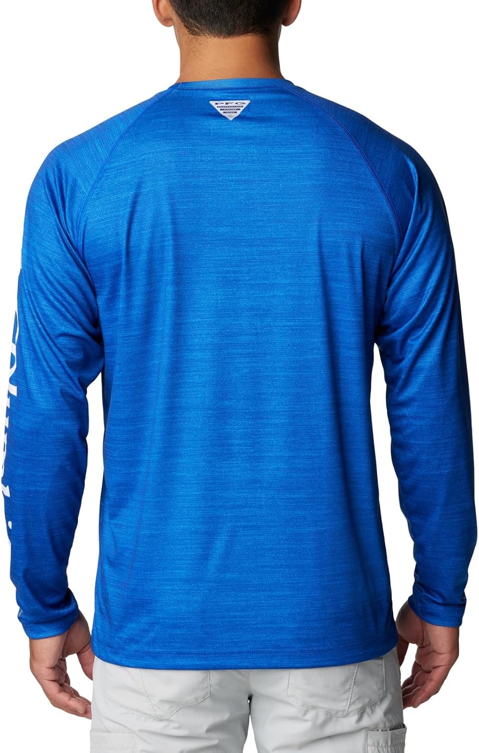image:imageColumbia Mens Collegiate Terminal Tackle Heather Long Sleeve ShirtUk Azul Heather