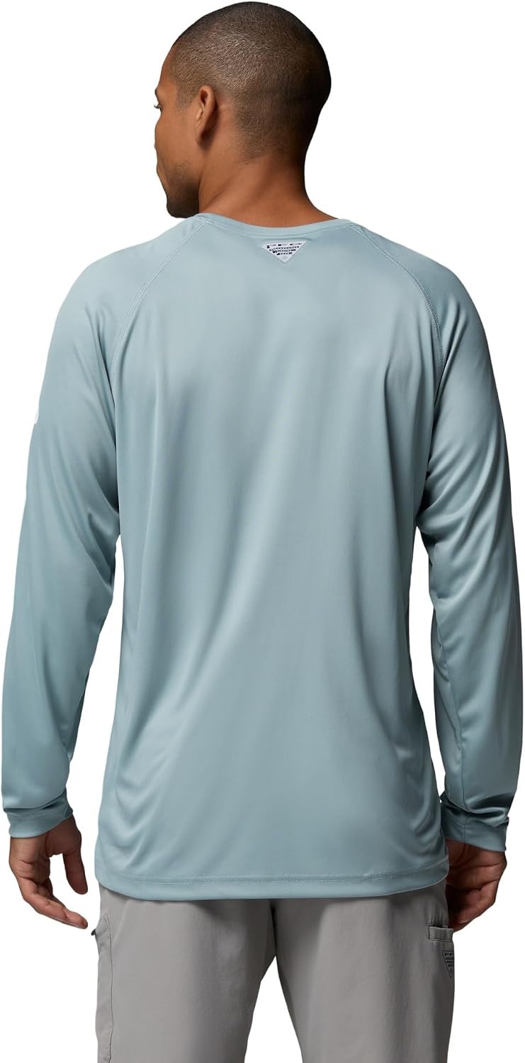 image:imageColumbia Mens Collegiate Terminal Tackle Long Sleeve ShirtLsu Crushed Blue