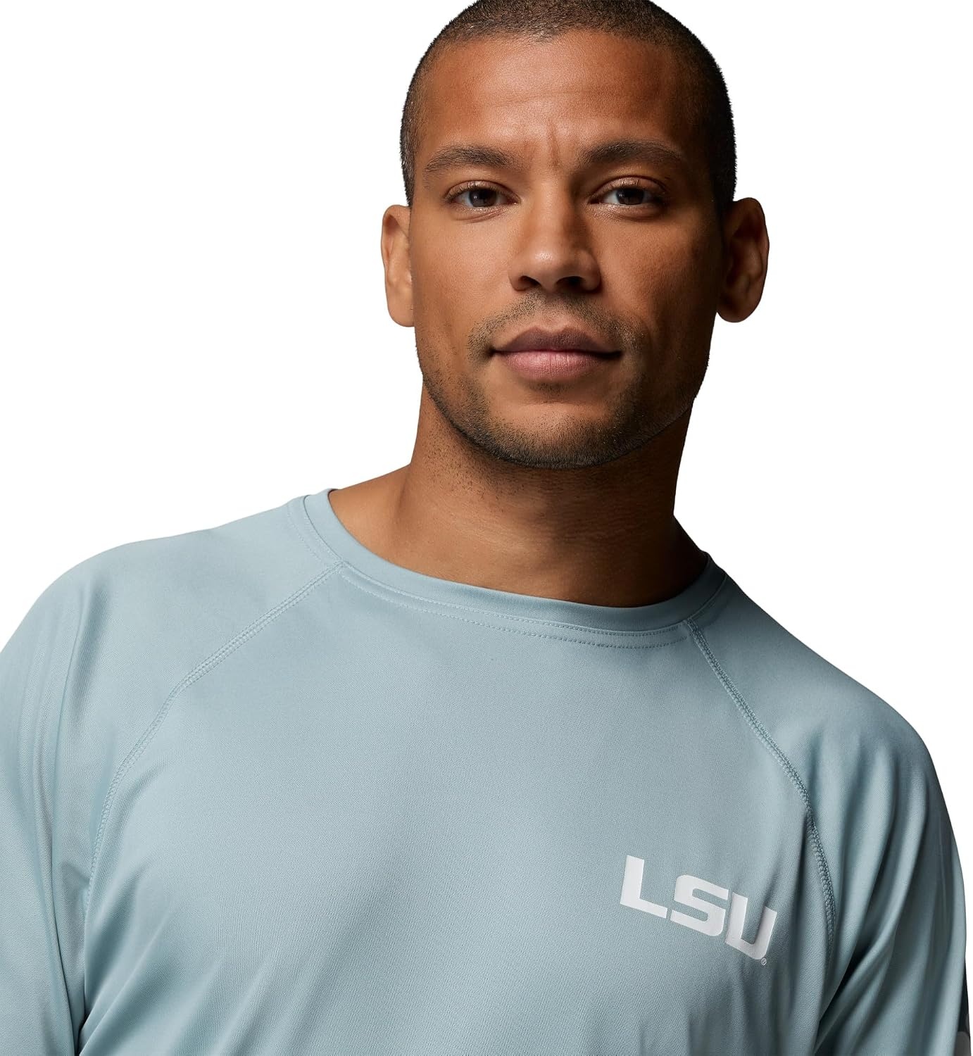image:imageColumbia Mens Collegiate Terminal Tackle Long Sleeve ShirtLsu Crushed Blue