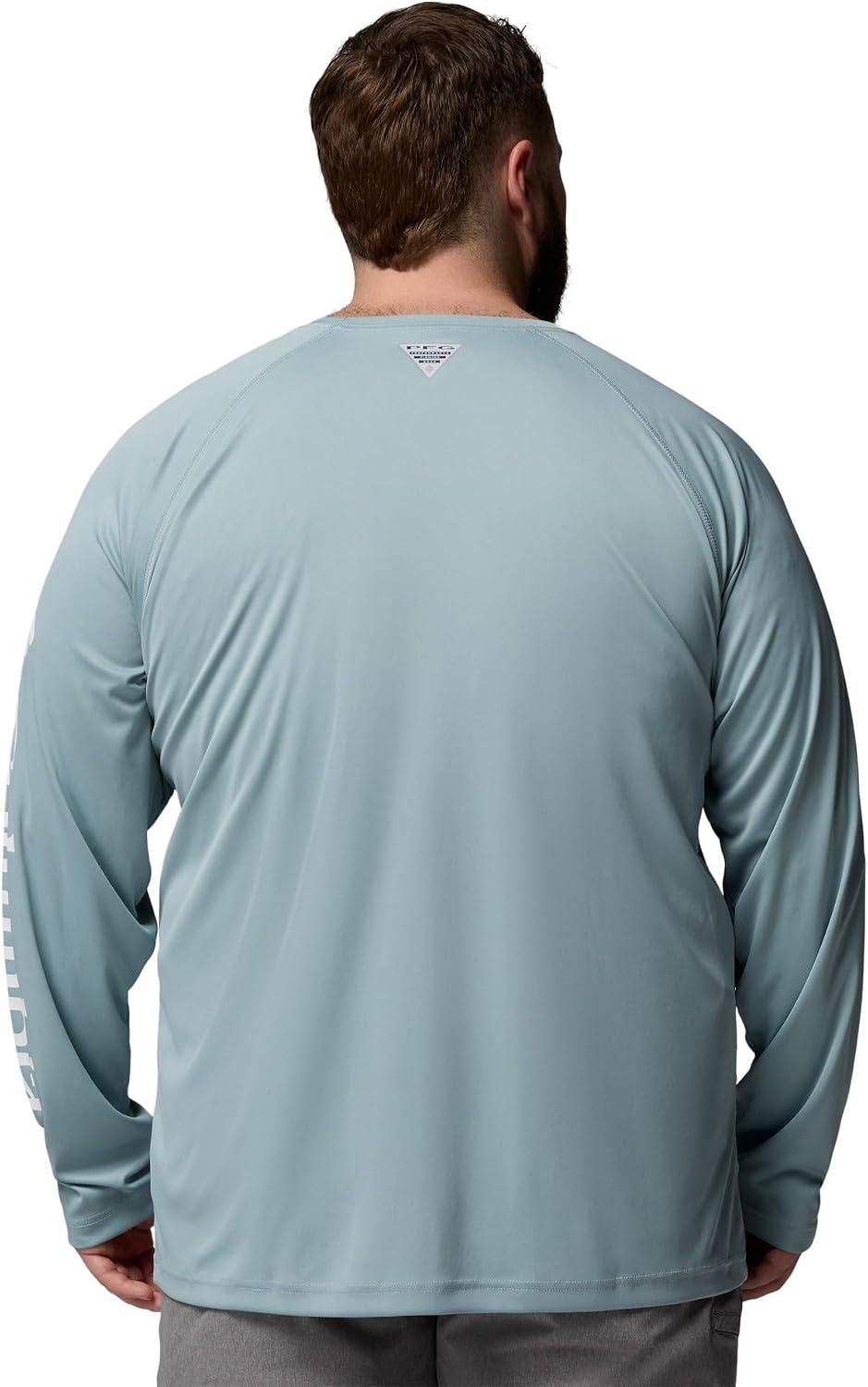 image:imageColumbia Mens Collegiate Terminal Tackle Long Sleeve ShirtLsu Crushed Blue