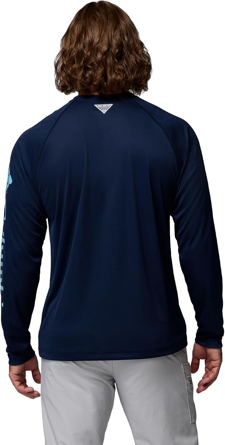 image:imageColumbia Mens Collegiate Terminal Tackle Long Sleeve ShirtNc Collegiate Navy