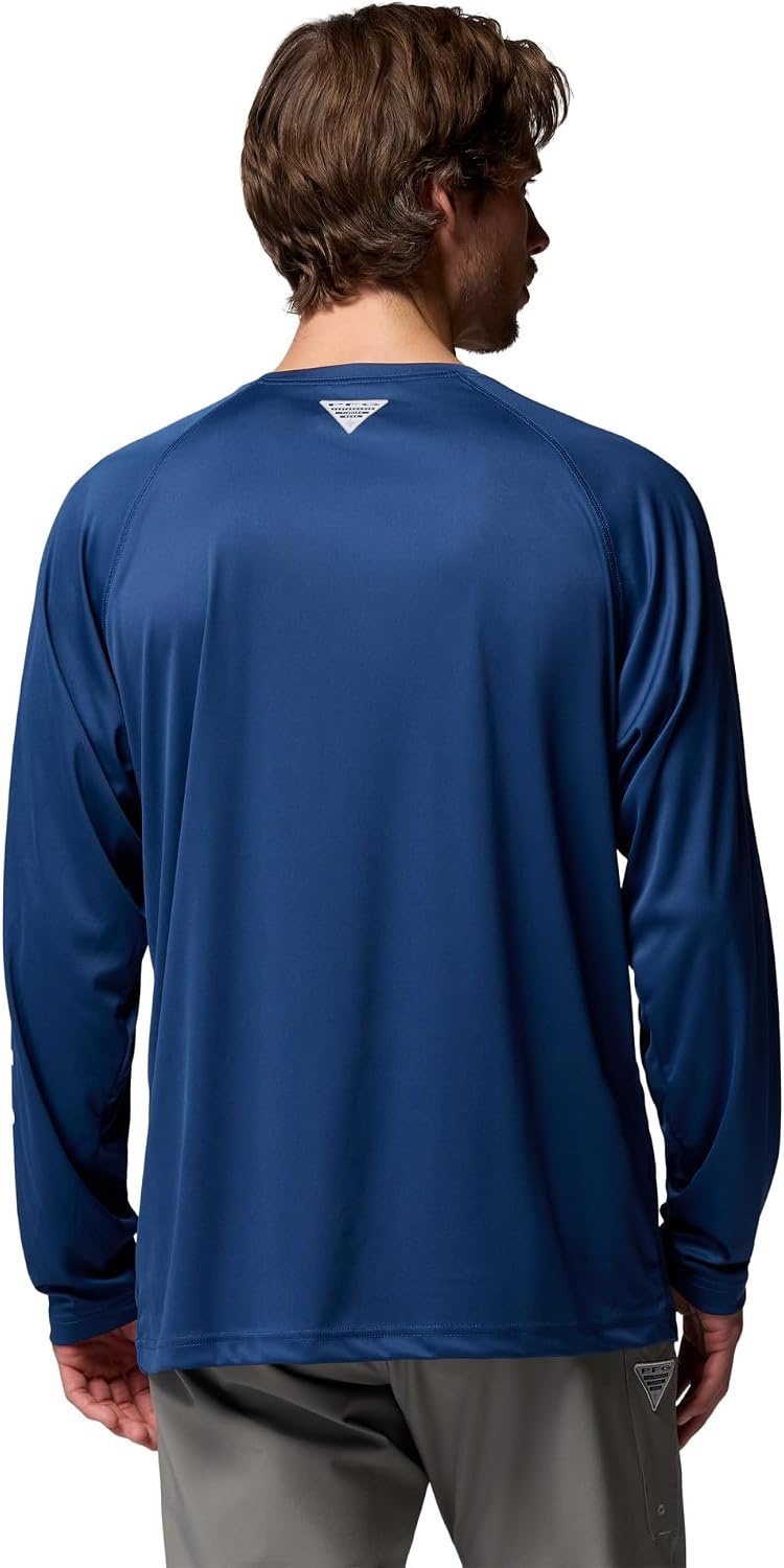 image:imageColumbia Mens Collegiate Terminal Tackle Long Sleeve ShirtUga Carbon