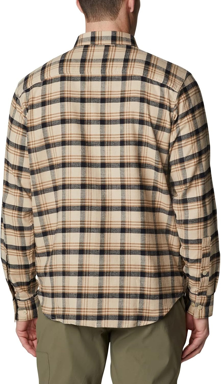 image:imageColumbia Mens Cornell Woods Flannel Long Sleeve ShirtAncient Fossil Med Window Tartan