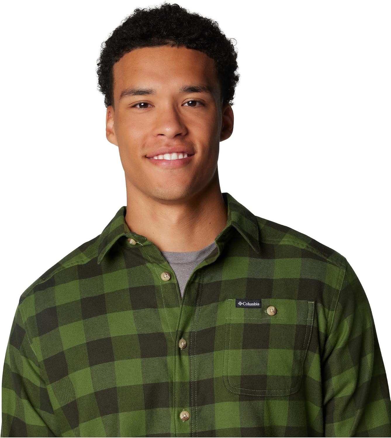 image:imageColumbia Mens Cornell Woods Flannel Long Sleeve ShirtCanteen Buffalo Check