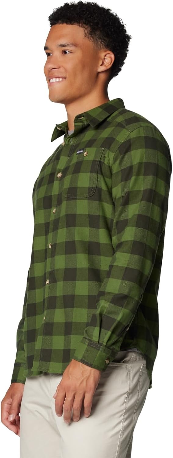 image:imageColumbia Mens Cornell Woods Flannel Long Sleeve ShirtCanteen Buffalo Check