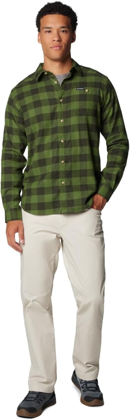 image:imageColumbia Mens Cornell Woods Flannel Long Sleeve ShirtCanteen Buffalo Check