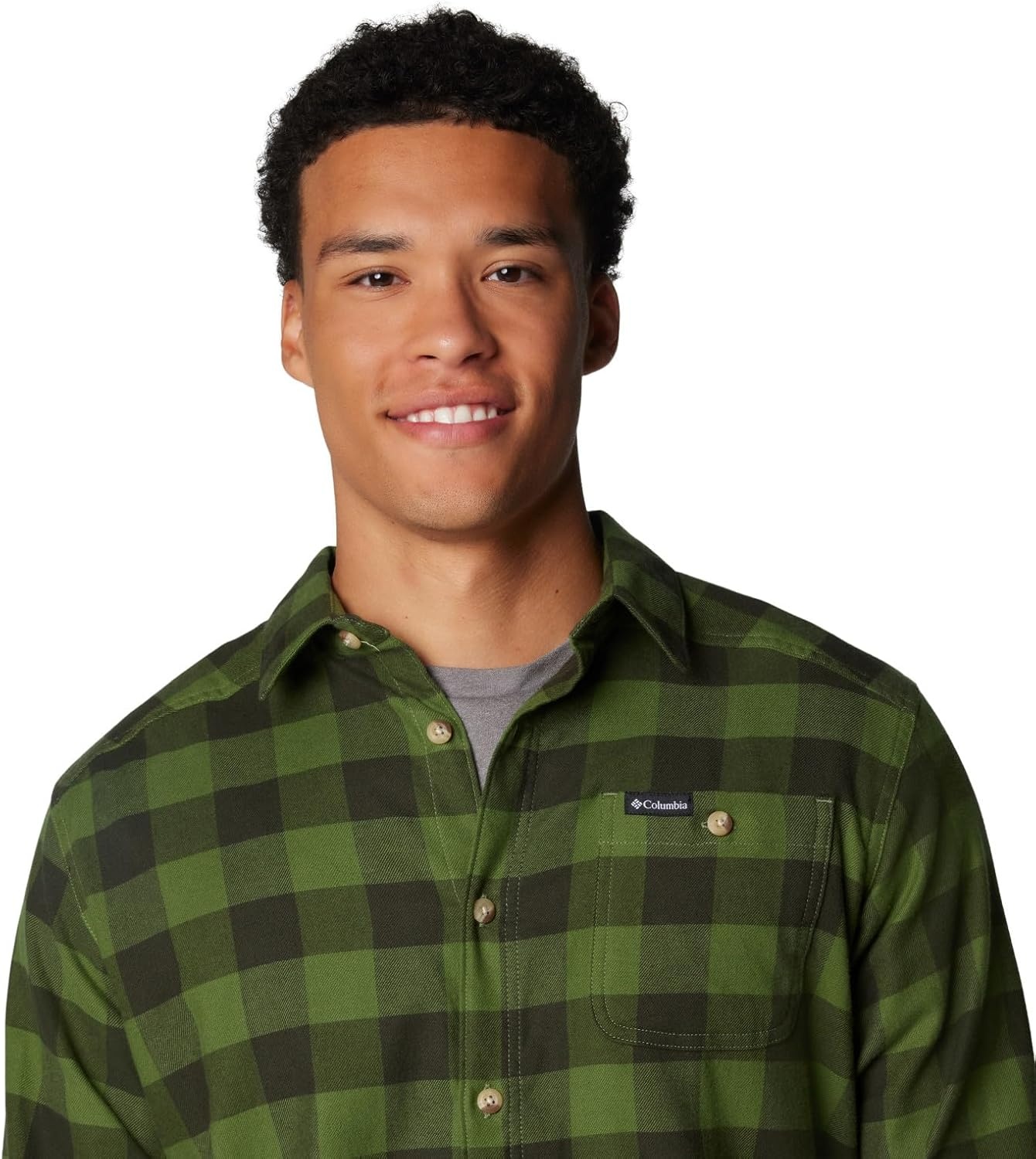 image:imageColumbia Mens Cornell Woods Flannel Long Sleeve ShirtCanteen Buffalo Check