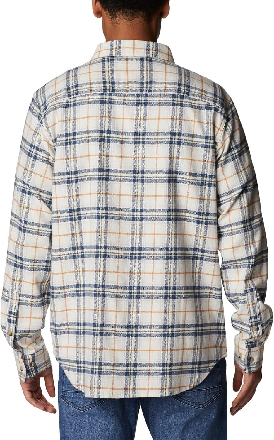 image:imageColumbia Mens Cornell Woods Flannel Long Sleeve ShirtCornstalk Multi Tartan
