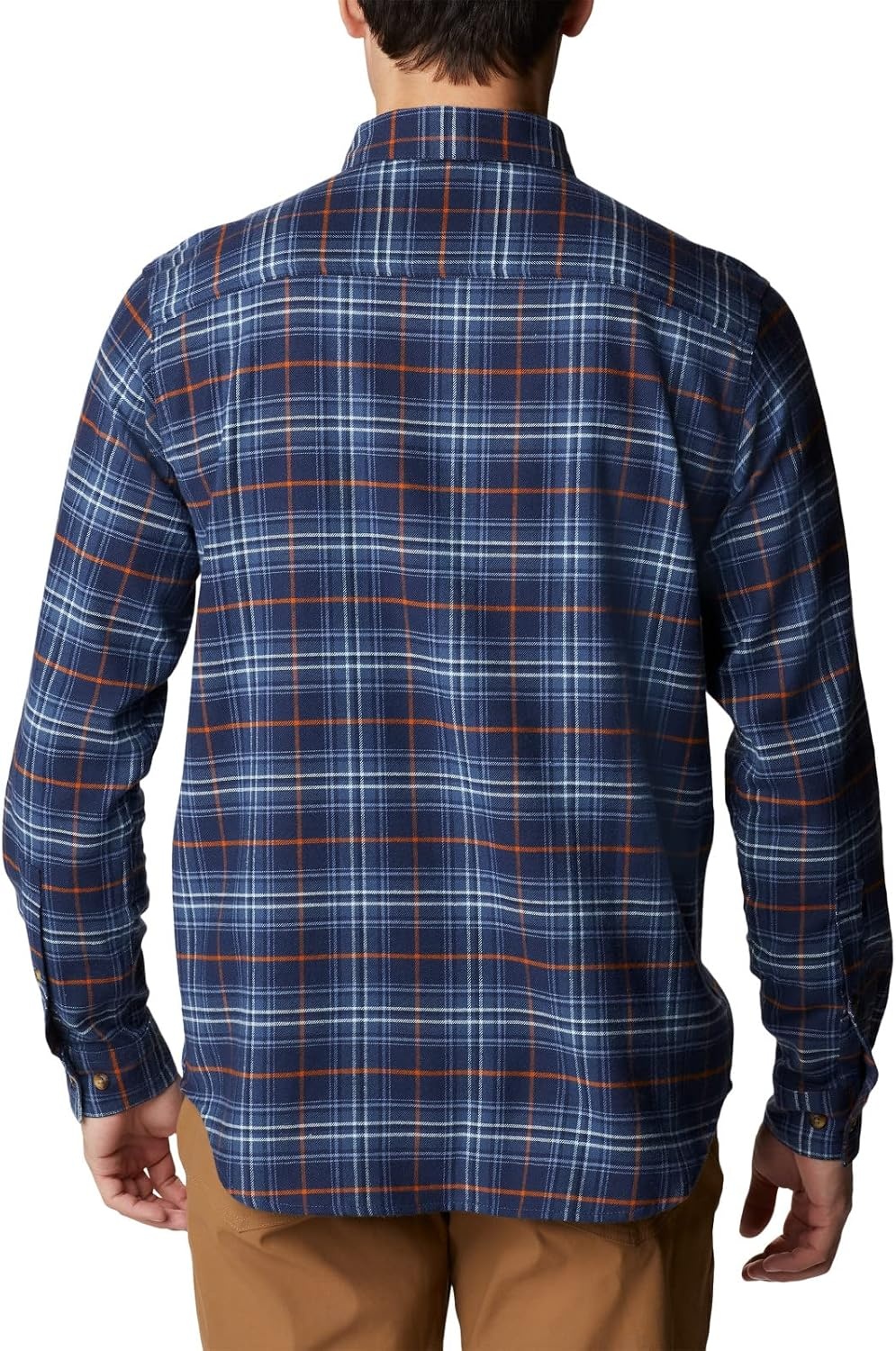 image:imageColumbia Mens Cornell Woods Flannel Long Sleeve ShirtDark Mountain Multi Tartan
