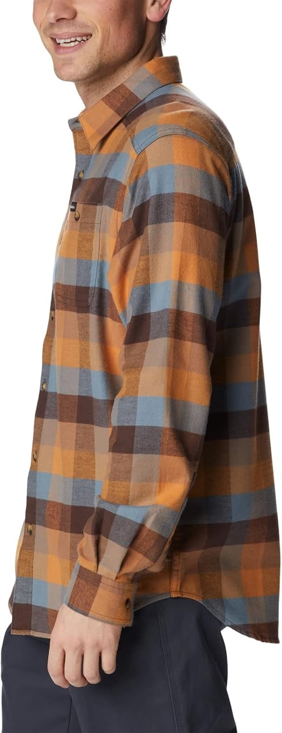 image:imageColumbia Mens Cornell Woods Flannel Long Sleeve ShirtDelta Buffalo Check
