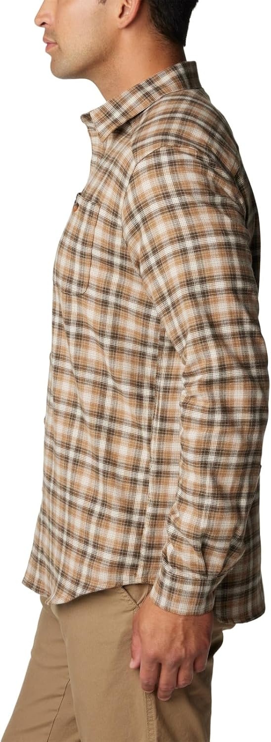image:imageColumbia Mens Cornell Woods Flannel Long Sleeve ShirtDelta Tartan Ombre