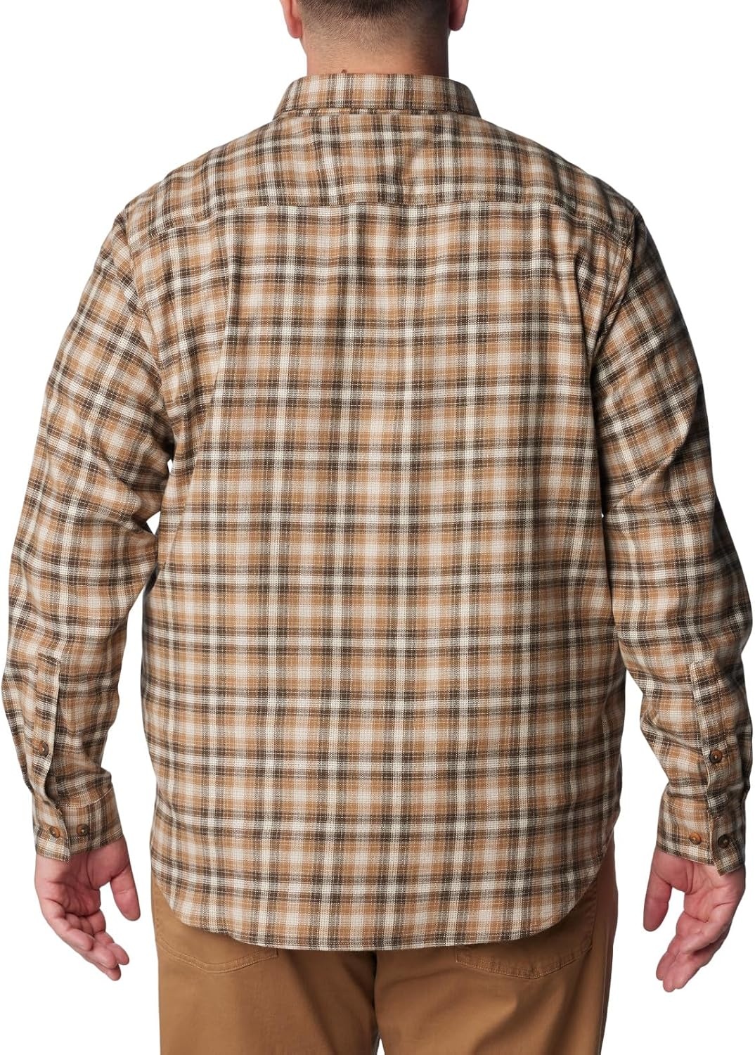 image:imageColumbia Mens Cornell Woods Flannel Long Sleeve ShirtDelta Tartan Ombre