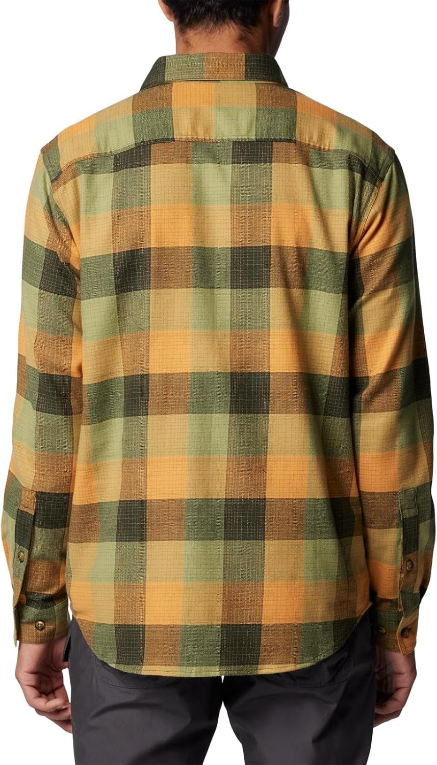 image:imageColumbia Mens Cornell Woods Flannel Long Sleeve ShirtGreenscape Ombre Buffalo