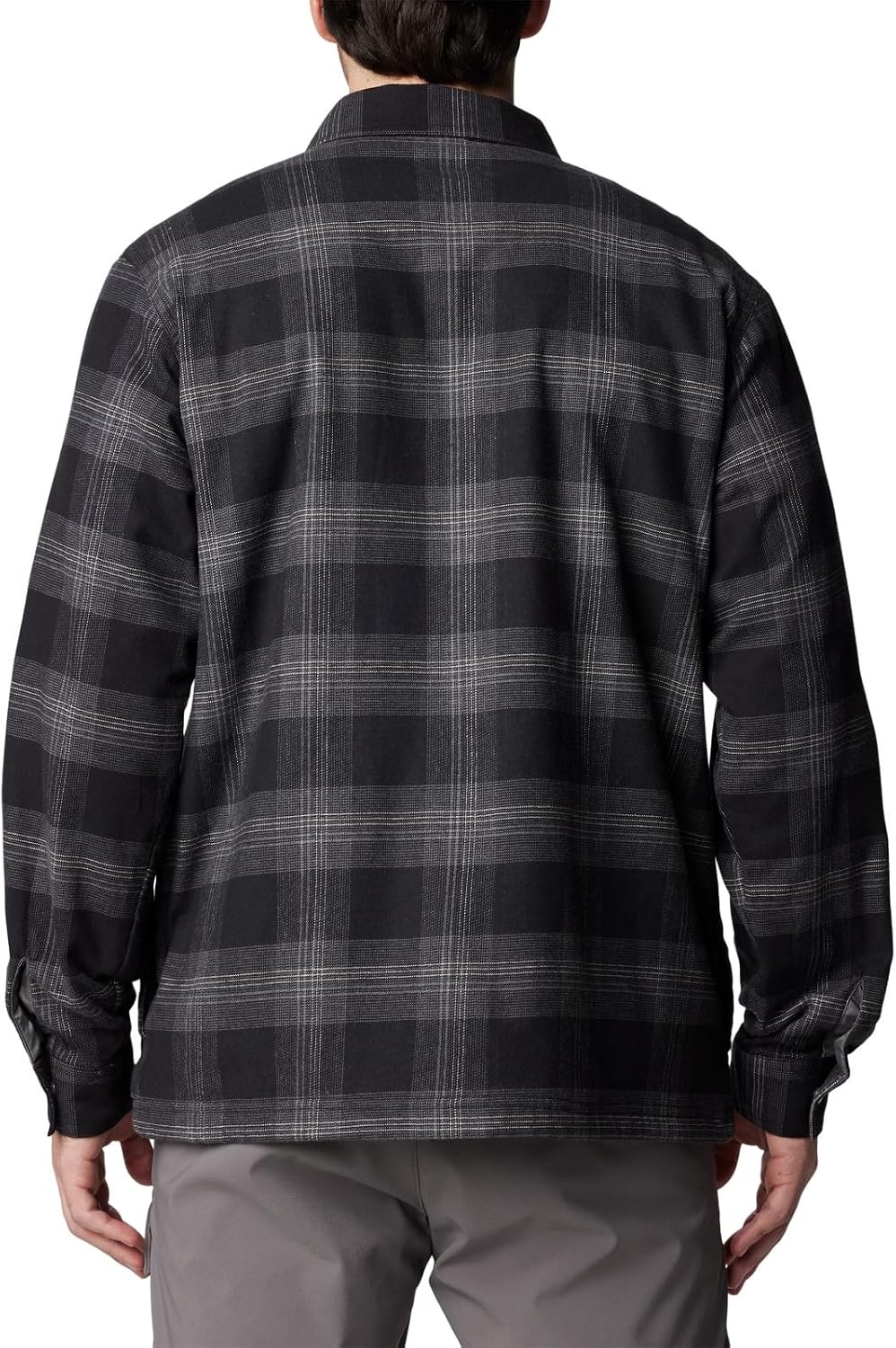image:imageColumbia Mens Cornell Woods Fleece Lined Shirt JacketBlackuffalo Tartan