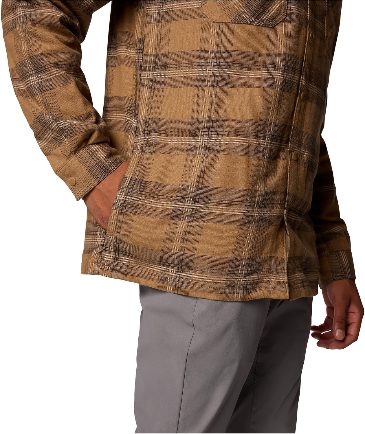 image:imageColumbia Mens Cornell Woods Fleece Lined Shirt JacketDelta Buffalo Tartan