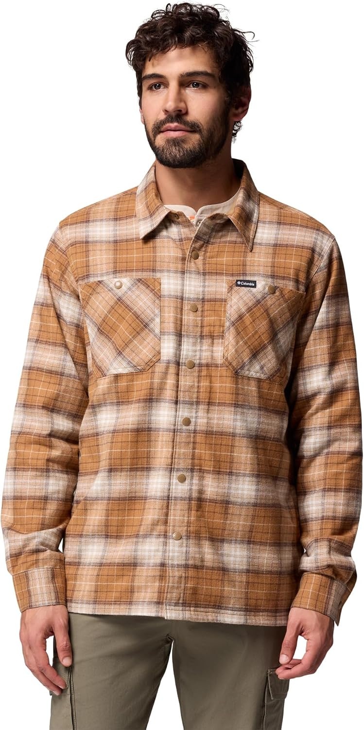 image:imageColumbia Mens Cornell Woods Fleece Lined Shirt JacketDelta Lumberjack Tartan