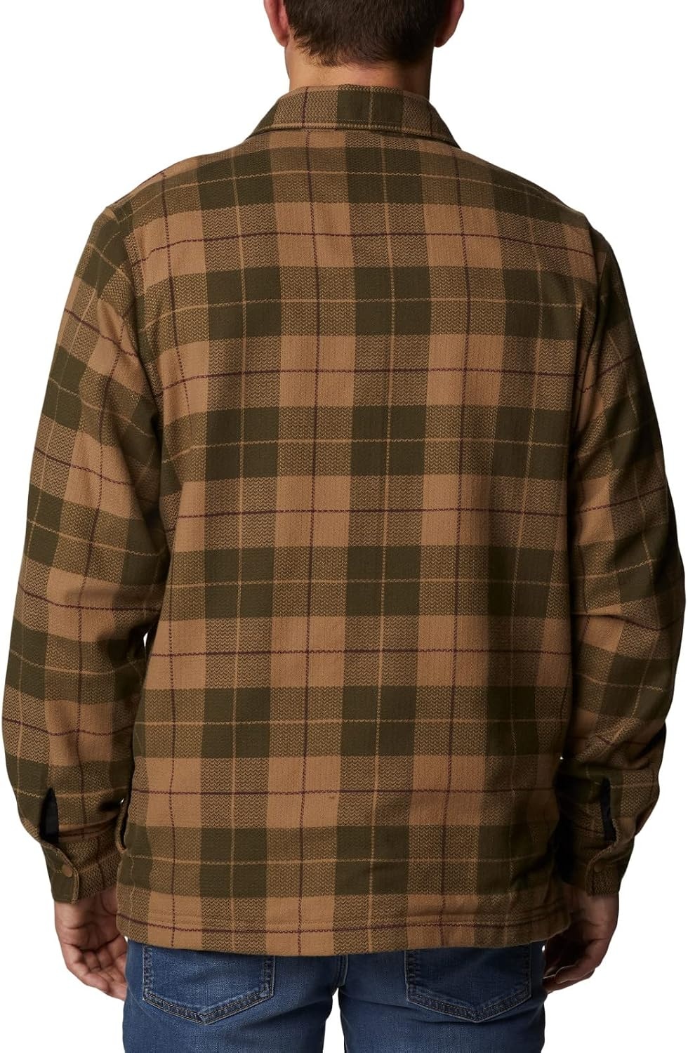 image:imageColumbia Mens Cornell Woods Fleece Lined Shirt JacketDeltaWarp Red Woodsman Tartan