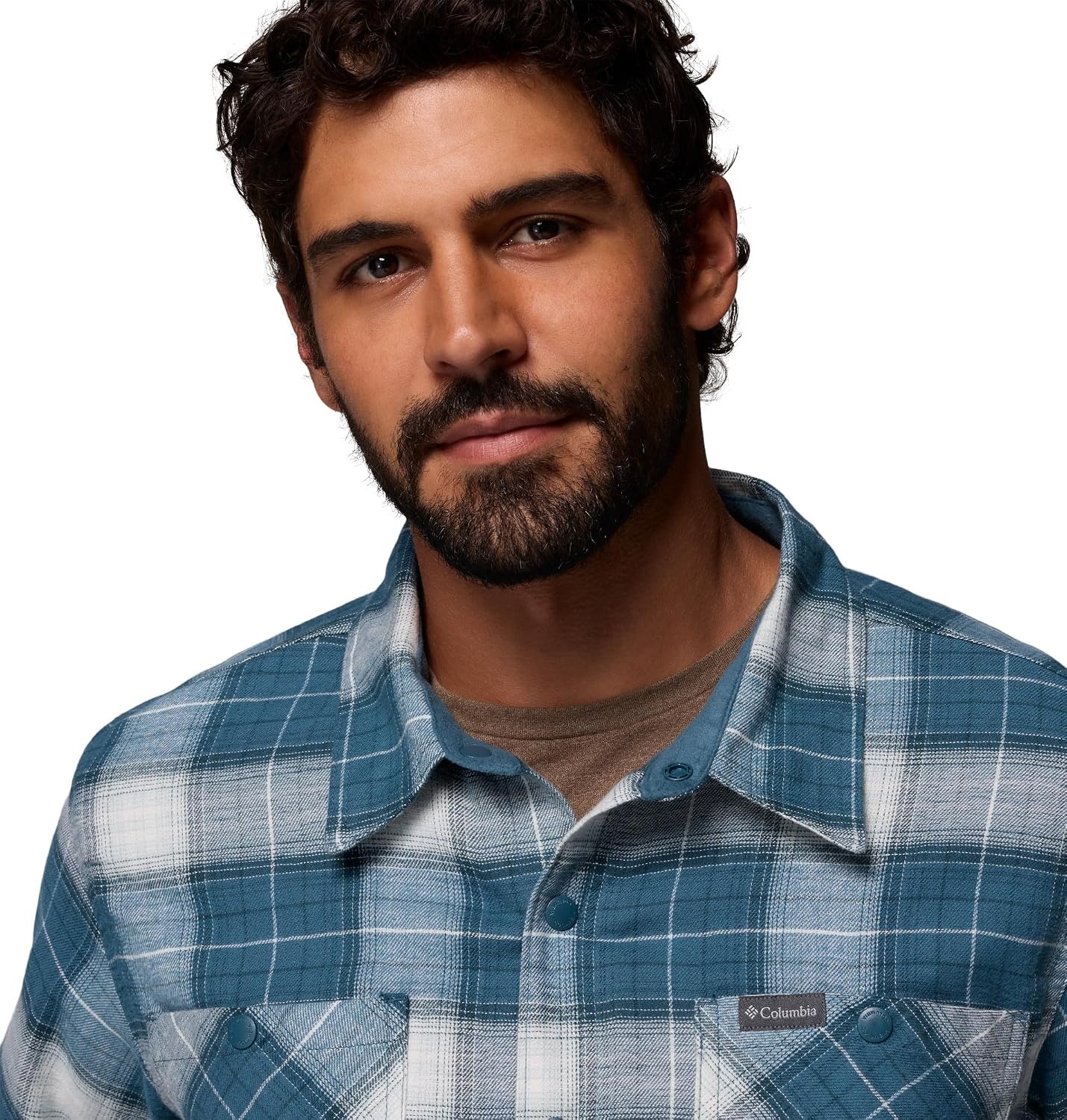 image:imageColumbia Mens Cornell Woods Fleece Lined Shirt JacketEverblue Lumberjack Tartan