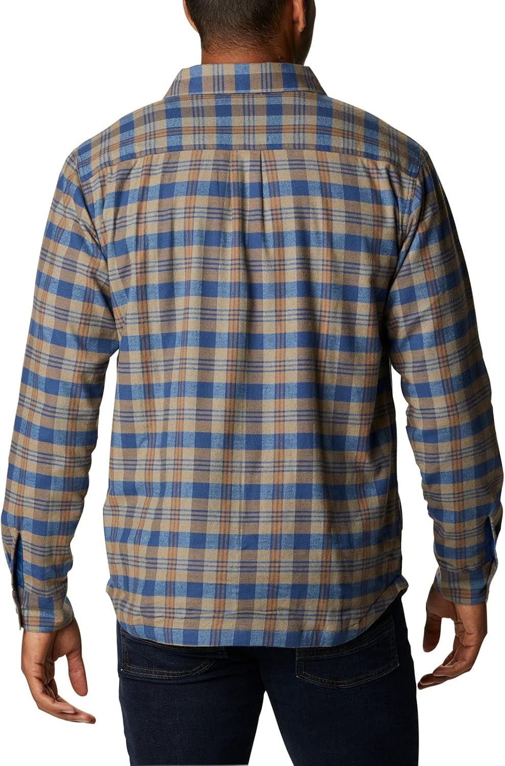 image:imageColumbia Mens Cornell Woods Fleece Lined Shirt JacketNight Tide Medium Tartan