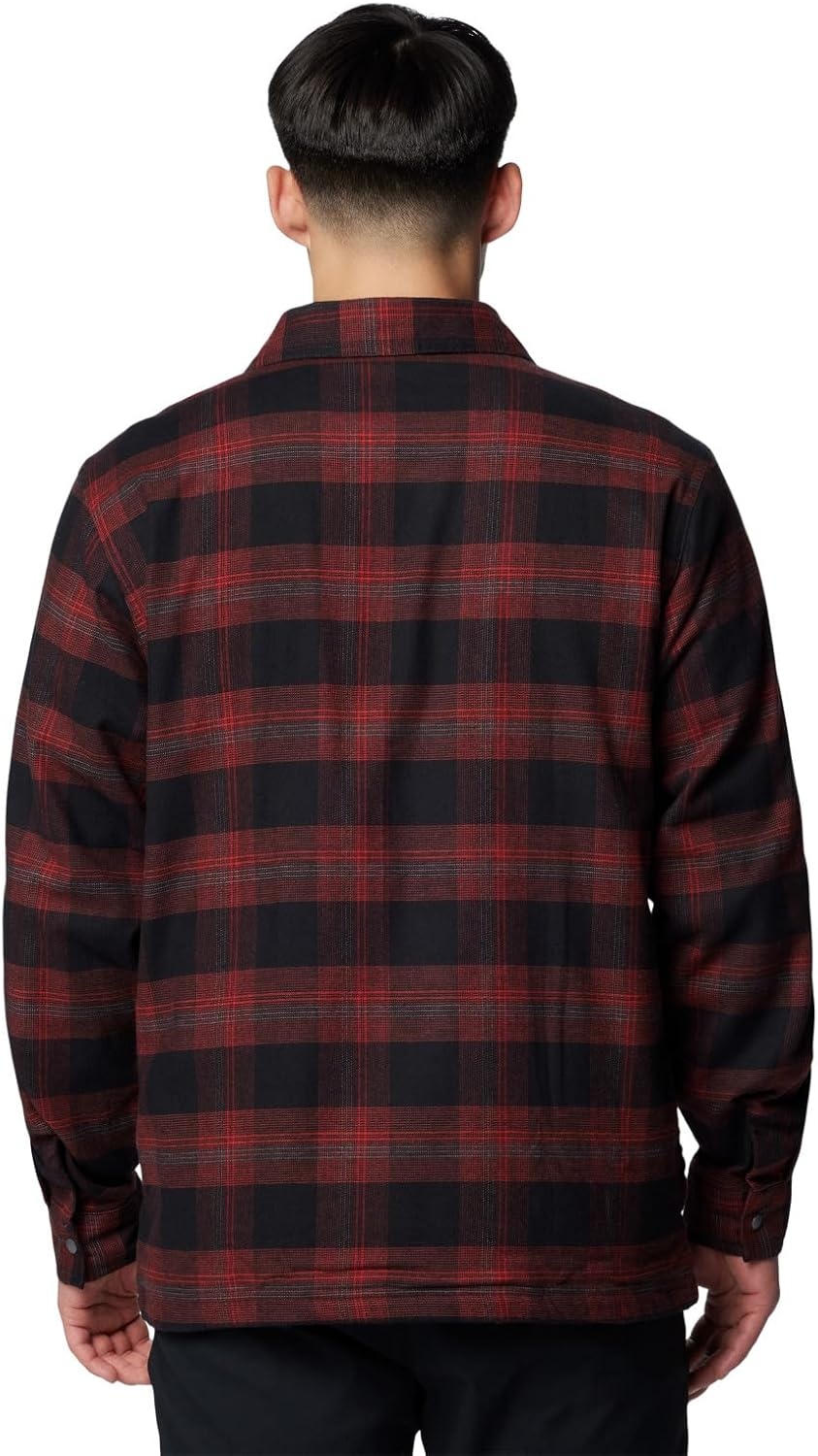 image:imageColumbia Mens Cornell Woods Fleece Lined Shirt JacketSpice Buffalo Tartan