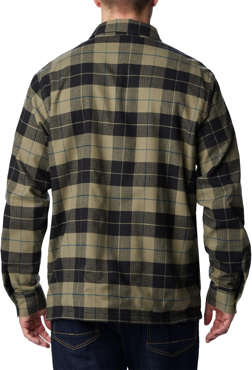 image:imageColumbia Mens Cornell Woods Fleece Lined Shirt JacketStone GreenDark Stone Woodsman Tartan