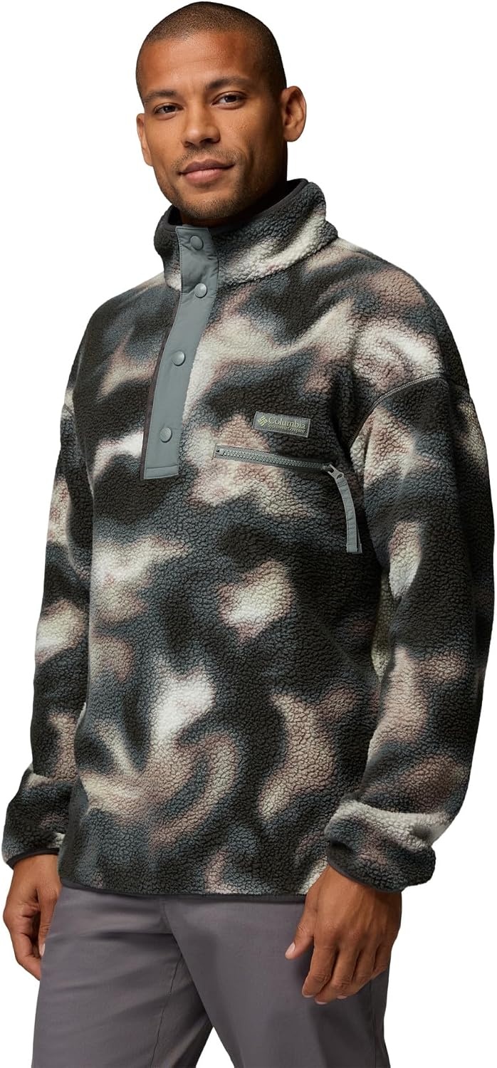 image:imageColumbia Mens Helvetia II Printed Half Snap Fleece