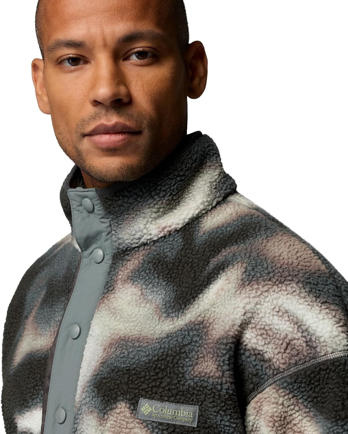 image:imageColumbia Mens Helvetia II Printed Half Snap Fleece