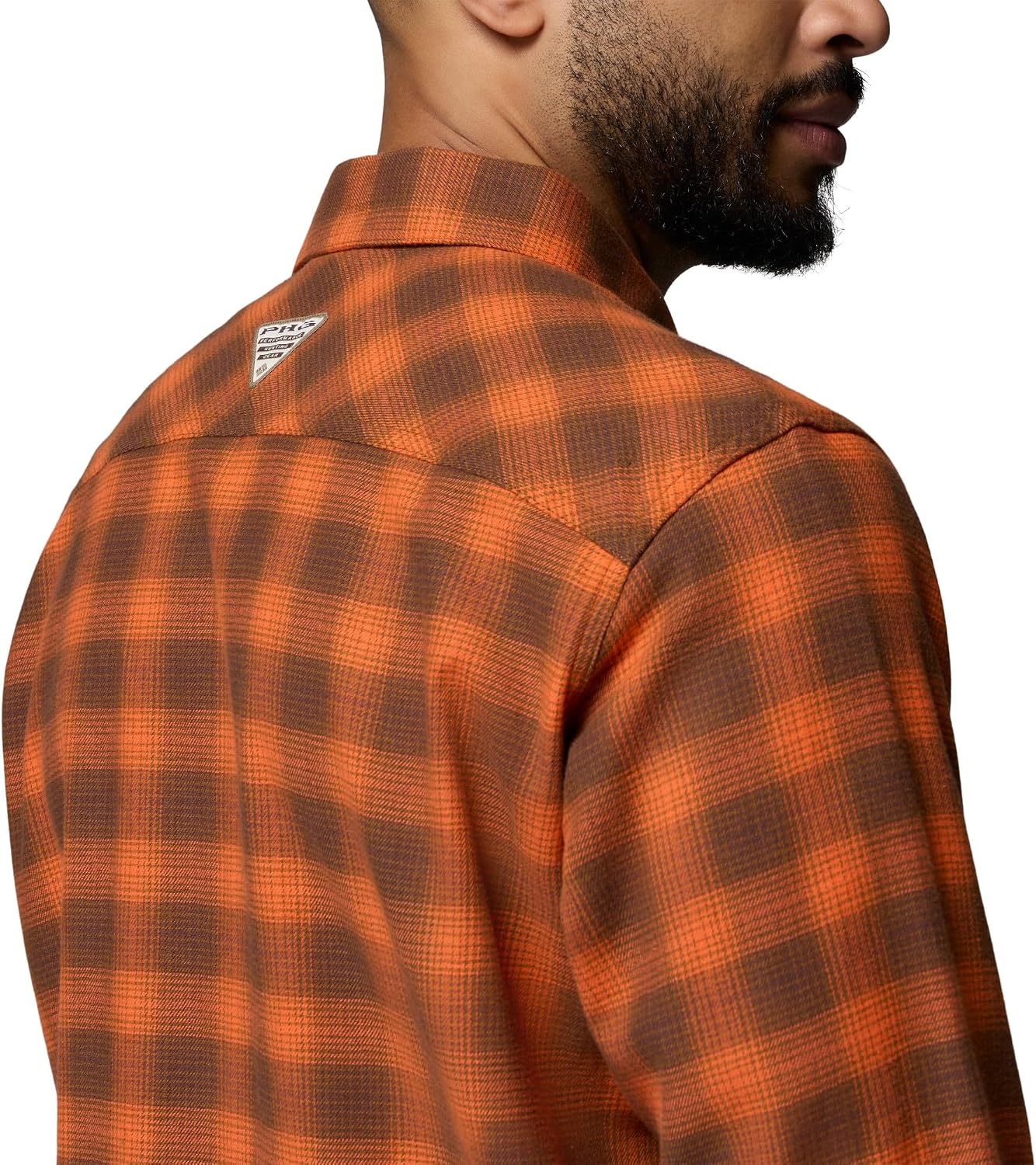 image:imageColumbia Mens Hunt Line Flannel Long Sleeve ShirtBlaze