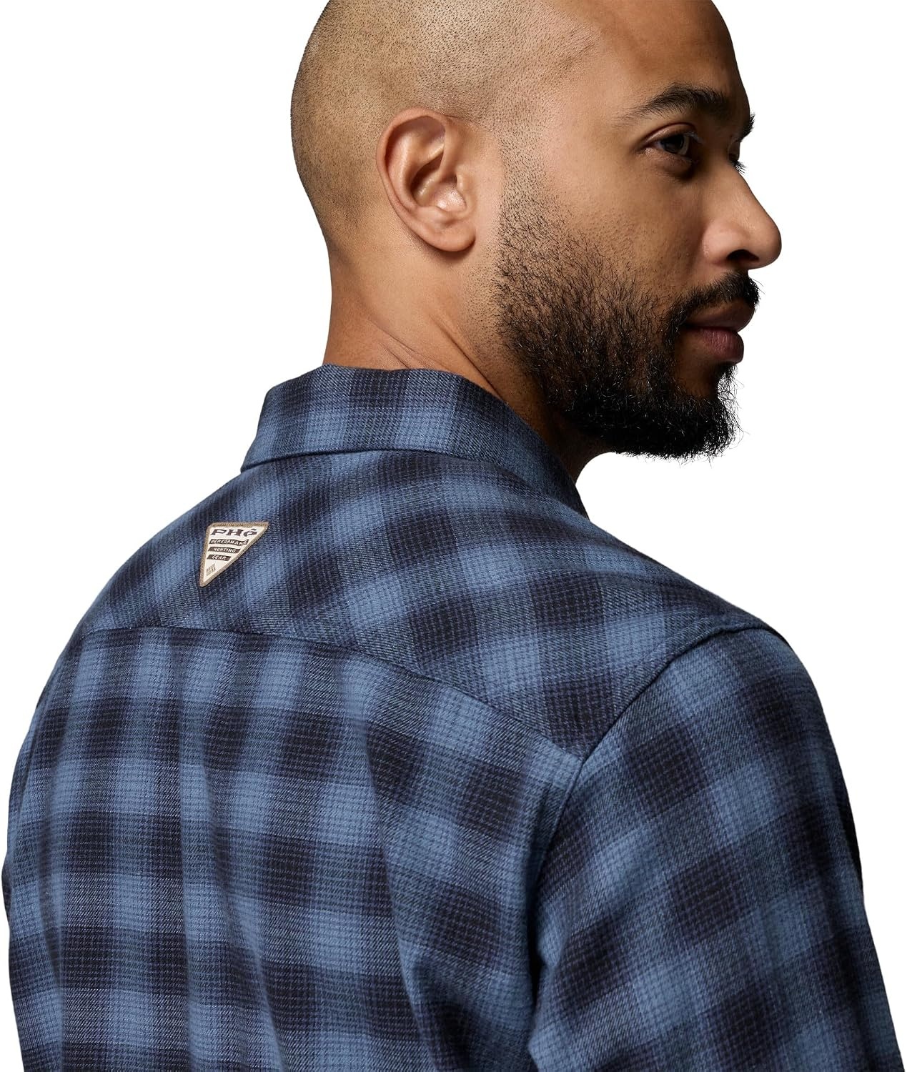 image:imageColumbia Mens Hunt Line Flannel Long Sleeve ShirtNocturnal