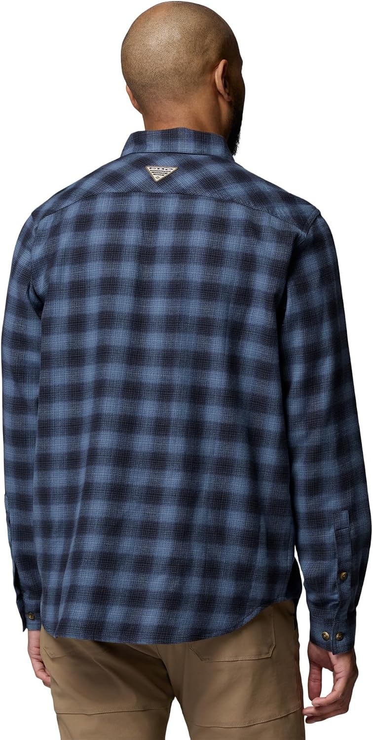 image:imageColumbia Mens Hunt Line Flannel Long Sleeve ShirtNocturnal