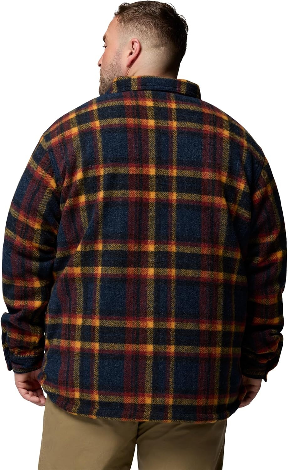 image:imageColumbia Mens Hunter Arch Shirt JacketCollegiate Navy Track Plaid