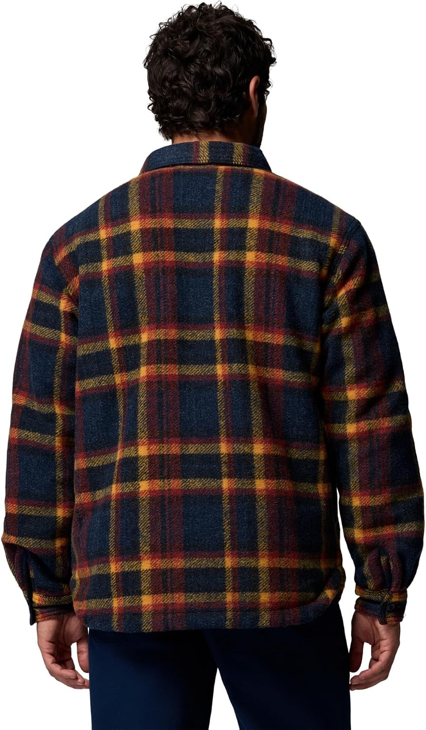 image:imageColumbia Mens Hunter Arch Shirt JacketCollegiate Navy Track Plaid